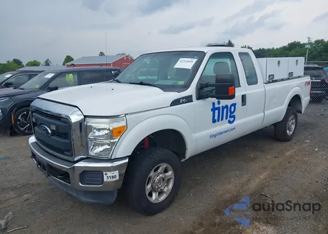 2016 Ford F-250 Xl from USA, damaged, VIN 1FT7X2B63GEC11472
